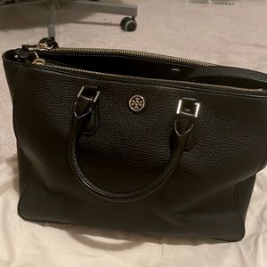 Tory Burch black leather bag